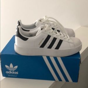 Adidas superstar bold sneakers